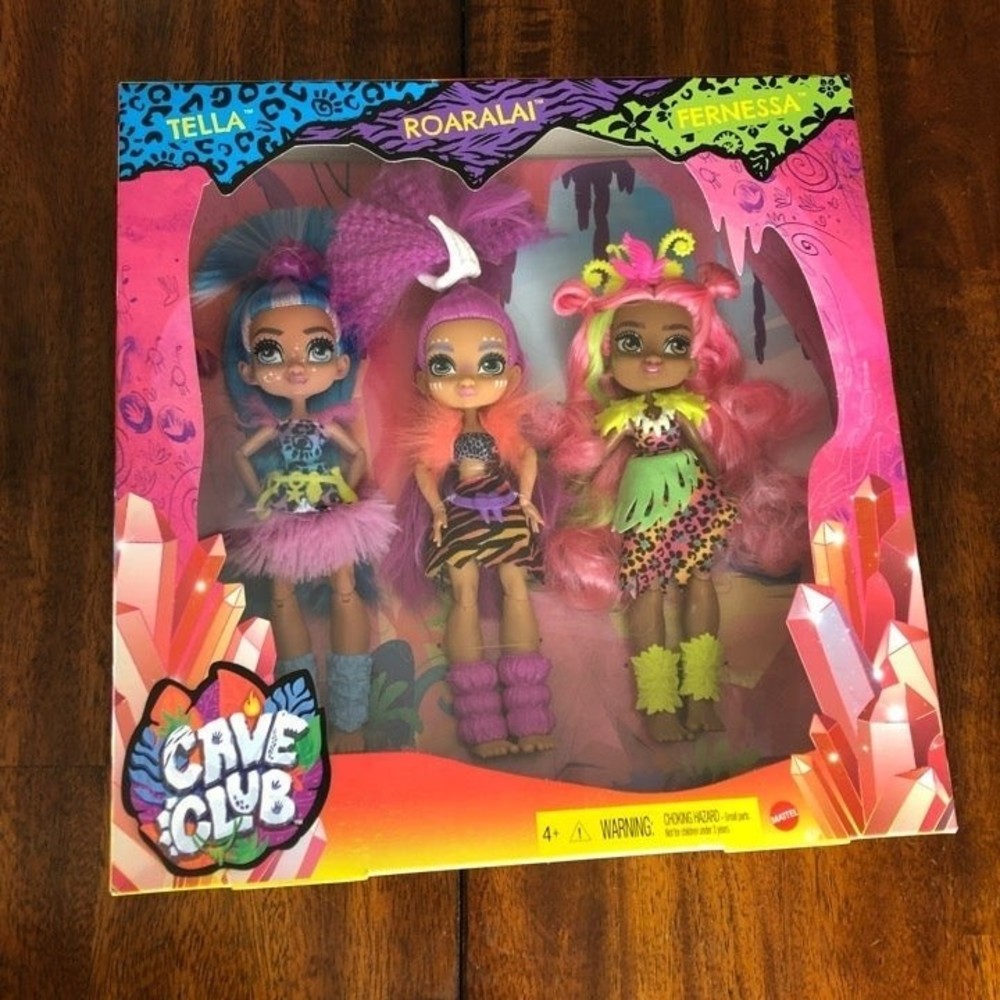 Cave Club Dolls 3 Pack
